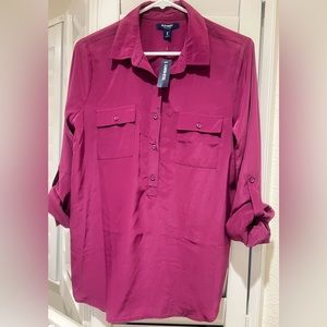 Old Navy classic button blouse.